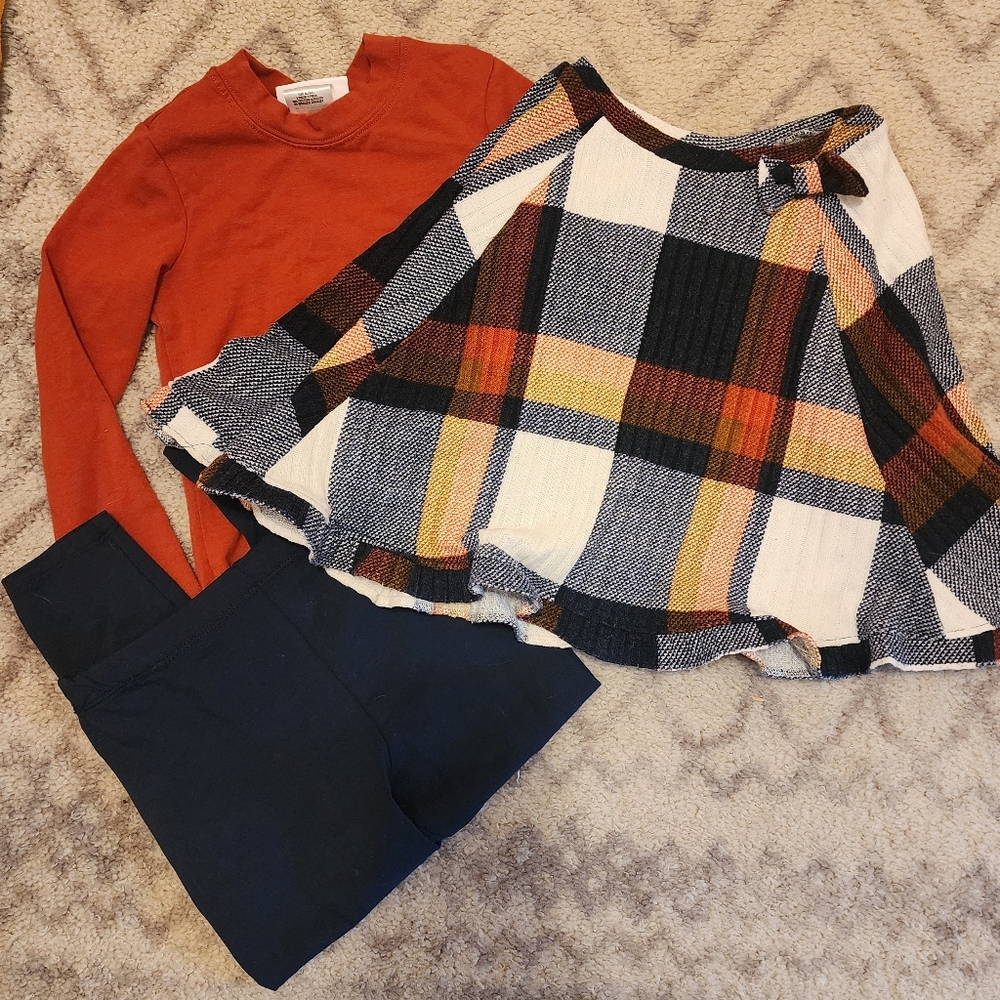 Bonnie Jean poncho set